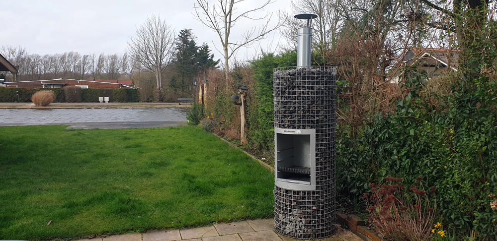 Neuer Grill im Ferienhaus