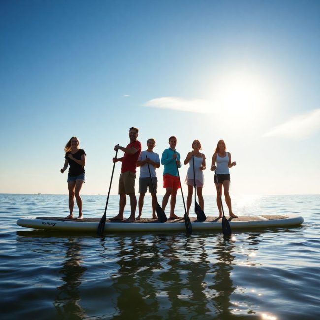 Familien-SUP: 70 Euro/Tag